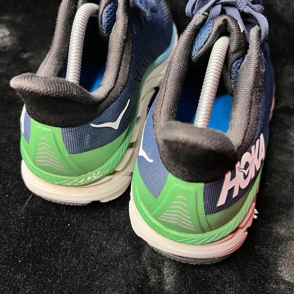 Hoka One One Clifton 7 1110508 MOAN Men's 11.5 Running Shoes Ocean Blue Sneakers